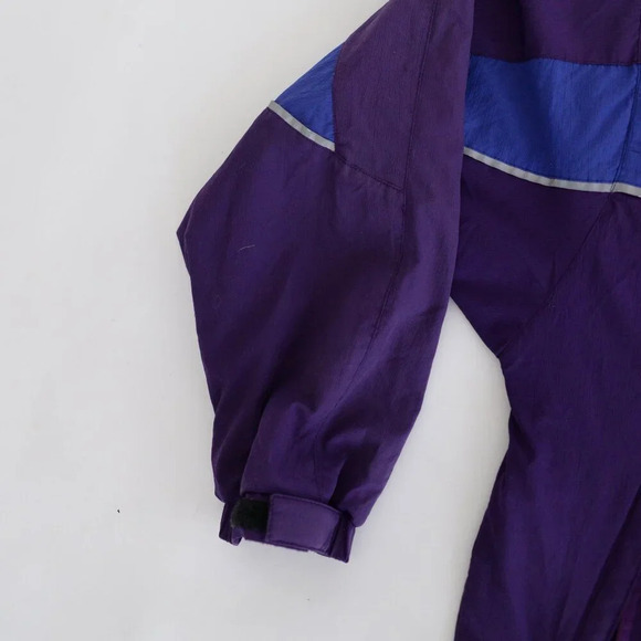 Vintage Brooks Purple Blue  Gore-Tex Zip Up Nylon Windbreaker Jacket M - Picture 12 of 12